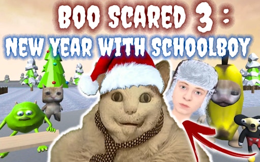 Boo Scared 3 New Year with Schoolboy