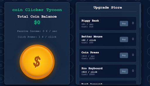 Coin Clicker Tycoon