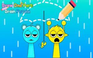 Draw One Part: Brain Puzzle