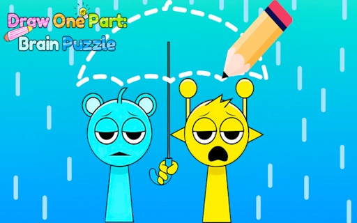 Draw One Part: Brain Puzzle