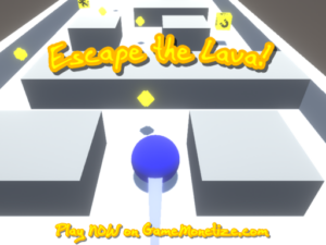 Escape the lava