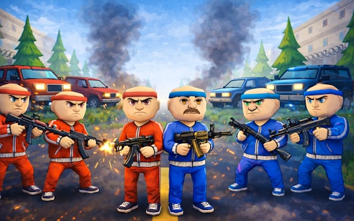 Red vs Blue. Strike Shooter - Multiplayer