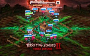 Terrifying Zombies Tower Defense II