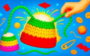 Cute Knitting: Yarn Sorting