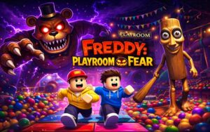 Freddy at Playroom of Fear