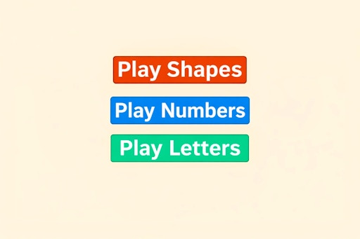 Shapes Numbers Letters