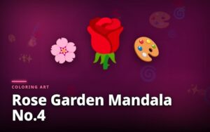 Rose Garden Mandala No.4