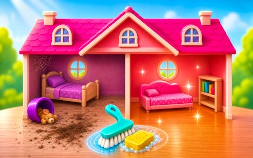 Tidy Up the Dollhouse