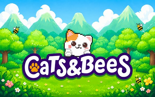 Cat & Bees