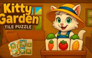 Kitty Garden Tile Puzzle