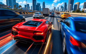 Race Through Traffic