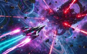 Run Little Ship: Cyberpunk